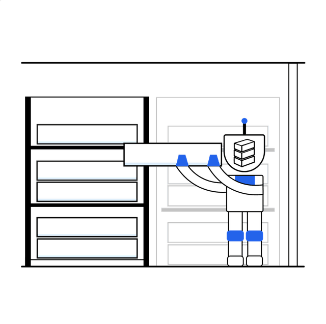 Autonomous storage system
